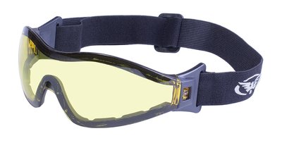 Очки защитные с уплотнителем Global Vision Z-33 (yellow) Anti-Fog, желтые 1З33-30 фото