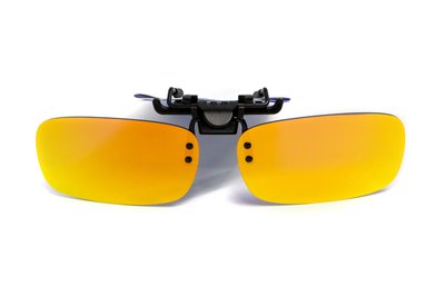 Полярізаційна накладка на окуляри (дзеркальна помаранчева) BS-NAKL-GTR2 фото