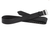 Ремінь 130 см "Портупея" поясний армійський портупейний офіцерський ремінь, пояс (шкіряний, чорний) SAG 880 фото