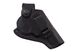Кобура Револьвер 3 поясная скрытого внутрибрючного ношения формованная с клипсой кожа чёрная SAG 23201 фото 5