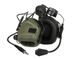 M32H радифіковані активні навушники для захисту слуху з кріпленням на шолом типу FAST - зелений [EARMOR] 1119 фото 1