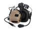 M32H радифіковані активні навушники для захисту слуху з кріпленням на шолом типу FAST - тан [EARMOR] 1120 фото 1