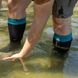 Шкарпетки водонепроникні Dexshell Wading Green, p-p L, чорні DS630WL фото 7