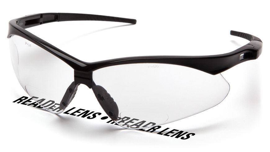 Біфокальні захисні окуляри Pmxtreme Bifocal (clear +2.0), біфокальні прозорі з діоптріями PG-XTRB20-CL фото