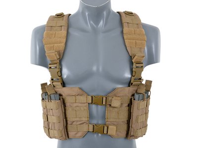 Split Front Chest Harness - Coyote [8FIELDS] 100891 фото