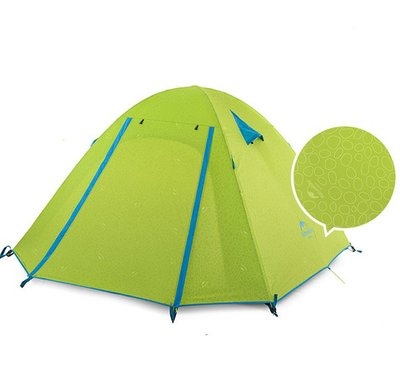 Палатка Naturehike P-Series IIII (4-х местная) 210T 65D polyester Graphic NH18Z044-P green 6975641887959 фото