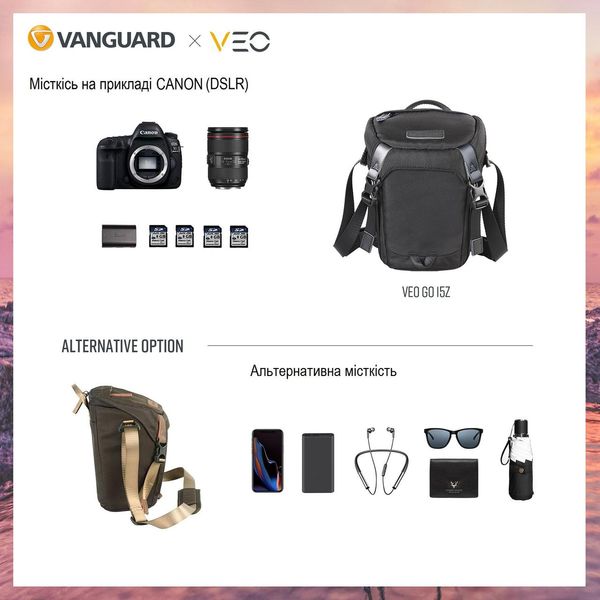 Сумка Vanguard VEO GO 15Z Black (VEO GO 15Z BK) 1931090637 фото