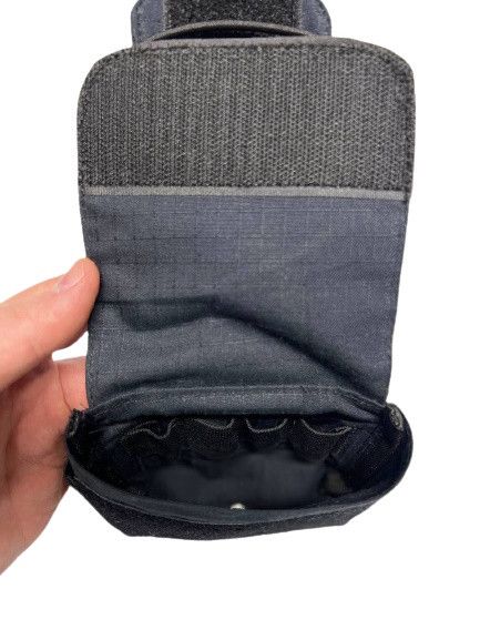 Підсумок кишеня (противага) для аксесуарів на кавер для балістичного шолома Fast Mandrake чорний SAG 1925265270 фото