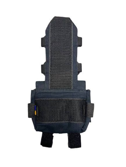 Підсумок кишеня (противага) для аксесуарів на кавер для балістичного шолома Fast Mandrake чорний SAG 1925265270 фото
