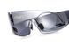 Окуляри захисні Global Vision BAD-ASS-1 GunMetal (gray) сірі в темній металевій оправі 1БЕД1-ГМ20 фото 8