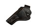 Кобура для Револьвер 4 оперативна поясна скритого внутрішньобрючного носіння формована зі скобою шкіра чорна 24351 фото 7