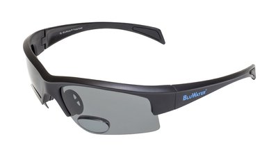 Окуляри біфокальні поляризаційні BluWater Bifocal-2 (+1.5) Polarized (gray) (чорна біфокальна лінза з діоптріями) 4БИФ2-20П15 фото