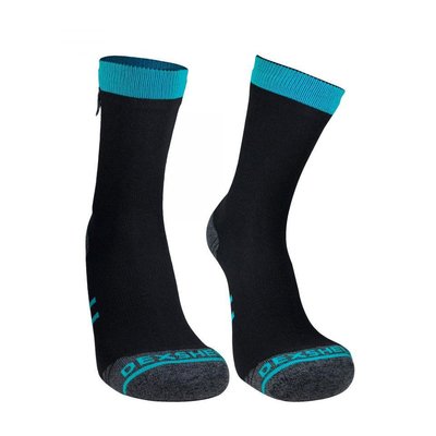 Шкарпетки водонепроникні Dexshell Running Lite, р-р S, блакитні DS20610BLUS фото