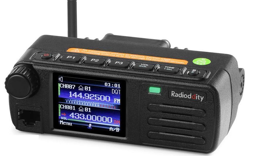 Автомобільна рація Radioddity DB25-D ARC4 40-bit та AES256 DMR 3174260913 фото