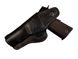 Кобура для Colt 1911 поясная не формованная кожа чёрная SAG 27102 фото 2