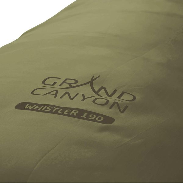 Спальний мішок Grand Canyon Whistler 190 13°C Capulet Olive Left (340018) DAS302053 фото