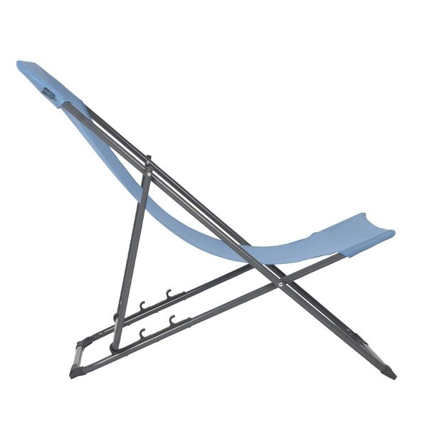 Крісло розкладне Bo-Camp Flat Blue (1204684) DAS301390 фото