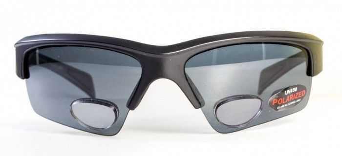 Бифокальные поляризационные очки BluWater Bifocal-2 (+2.5) Polarized (gray) серые 4БИФ2-20П25 фото