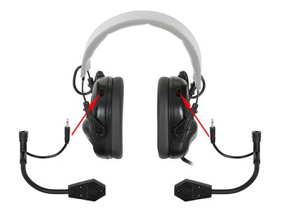 M32H радифіковані активні навушники для захисту слуху з кріпленням на шолом типу FAST - зелений [EARMOR] 4352 фото