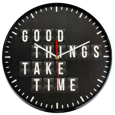 Годинник настінний Technoline 775485 Good Things Take Time (775485) DAS301212 фото