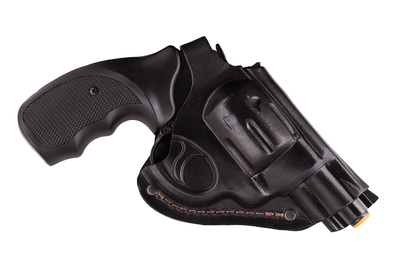 Кобура Револьвера 25 поясна формована шкіра чорна 22101 фото