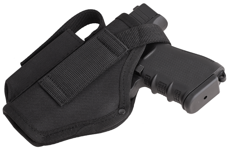 Кобура для Retay G 17 Glock 17 Глок 17 поясная с чехлом подсумком для магазина oxford 600d чёрная SAG 25601 фото
