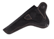 Кобура для Наган поясная скрытого ношения не формованная со скобой кожаная черная SAG 13202 фото 4