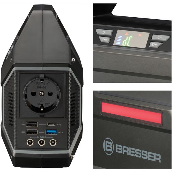 Портативна зарядна станція Bresser Portable Power Supply 100 Watt (3810000) 930154 фото