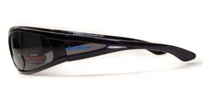 Бифокальные поляризационные очки BluWater Bifocal-3 (+3.0) Polarized (gray) серые 4БИФ3-20П30 фото