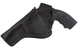 Кобура для Револьвера 4" поясная скрытого внутрибрючного ношения с клипсой формованная кожаная чёрная SAG 24201 фото 2