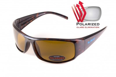 Очки поляризационные BluWater Florida-1 Polarized (brown), коричневые 4ФЛР1-50П фото