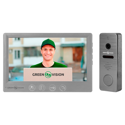 Комплект відеодомофону GreenVision GV-002-GV-058+GV-005 20345 фото