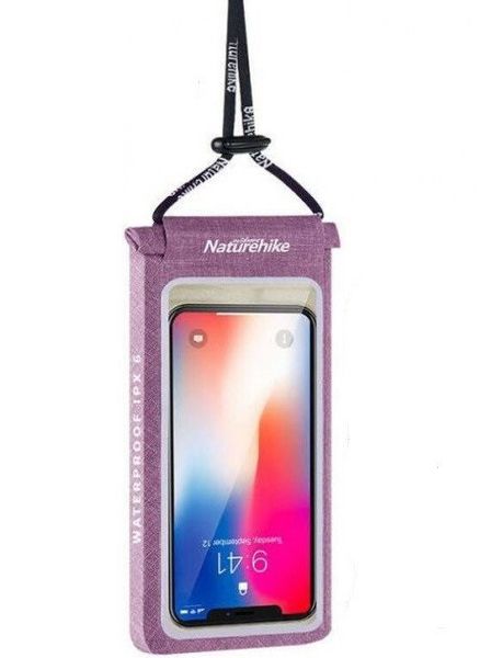 Гермочехол для смартфона Naturehike 3D IPX6 6 inch NH18F005-S Violet 6927595729182 фото