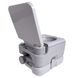 Біотуалет Bo-Camp Portable Toilet Flush 10 Liters Grey (5502825) DAS301637 фото 3