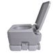 Біотуалет Bo-Camp Portable Toilet Flush 10 Liters Grey (5502825) DAS301637 фото 6