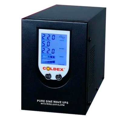 ДБЖ із правильною синусоїдою PSW-Coldex-800VA (500W), 12 V + wireless alarm Q2 28446 фото