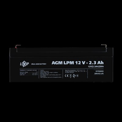 Аккумулятор AGM LPM 12V - 2.3 Ah 2393038494 фото