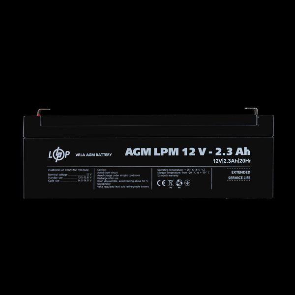 Аккумулятор AGM LPM 12V - 2.3 Ah 2393038494 фото