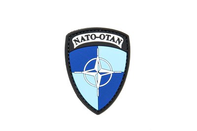 ПВХ патч 3D — NATO Shield 102684 фото