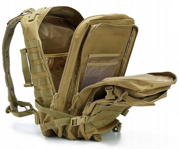 Рюкзак тактичний Smartex 3P Tactical 45 ST-090 khaki ST102 фото