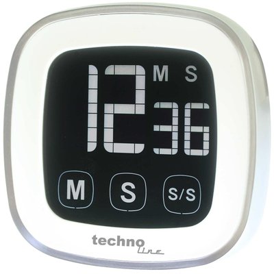 Таймер кухонний Technoline KT400 Magnetic Touchscreen White (KT400) DAS301202 фото