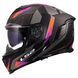 Мото шлем LS2 FF818 Storm 3 Sporty Black Purple 3030224306 фото 1
