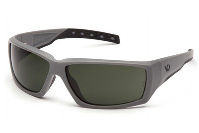 Очки защитные открытые Venture Gear Tactical OverWatch Gray (forest gray) Anti-Fog, чёрно-зелёные в серой 3ОВЕР-У21 фото