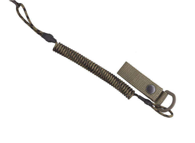 Тренчик карабин шнур страховочный витойшнур спиральный паракорд оптом в наличии 6 цветов SAG 972 фото