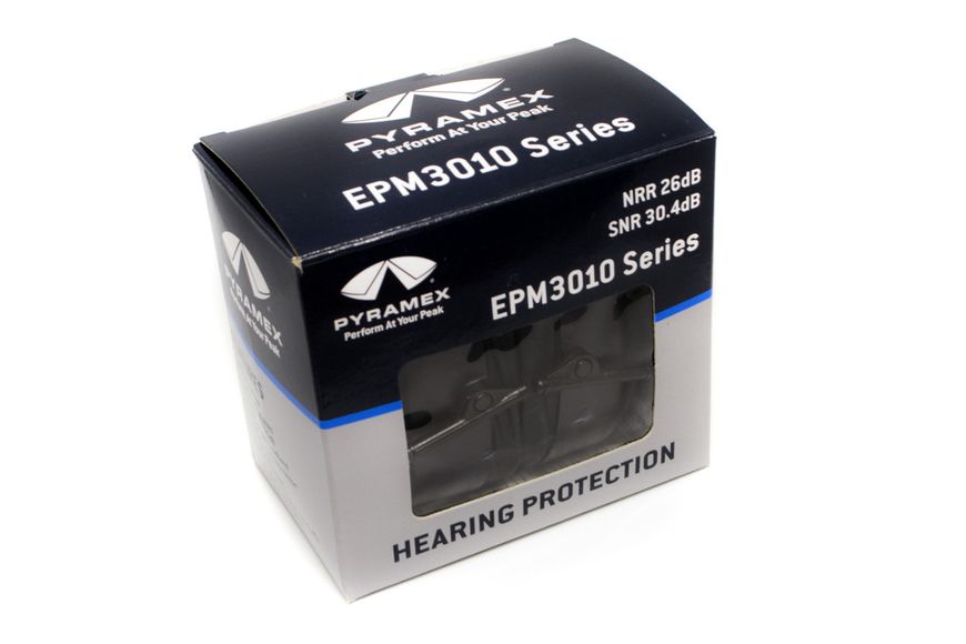 Навушники захисні Pyramex PM3010 (захист SNR 30.4 dB, NRR 27 dB), чорні PM-MUF-PM3010 фото