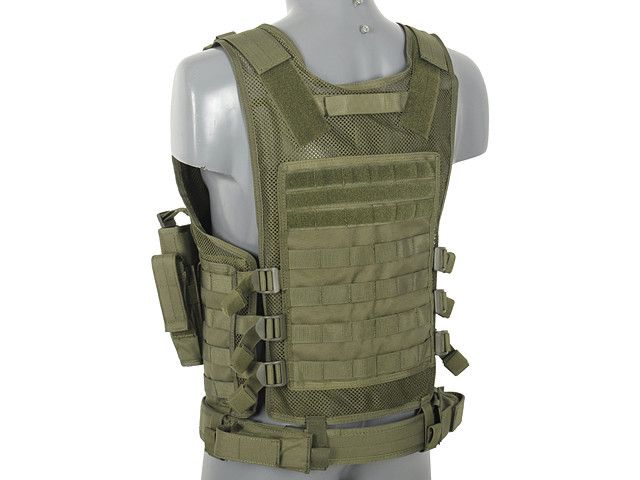 Lightweight MOLLE Tactical Vest - Olive [8FIELDS] 101014 фото