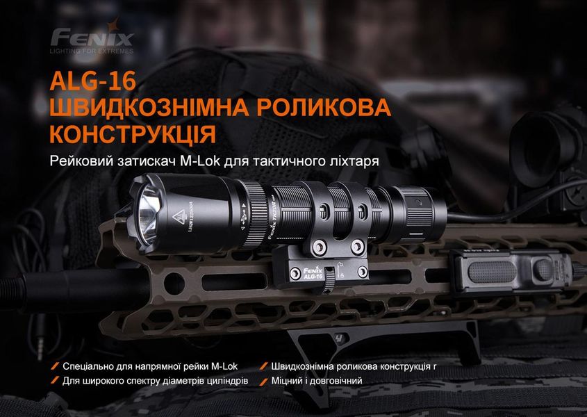 Кріплення на зброю для ліхтарів Fenix ALG-16 ALG-16 фото
