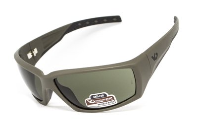 Защитные очки Venture Gear Tactical OverWatch Green (forest gray) Anti-Fog, чёрно-зелёные в зелёной оправе VG-OVERGN-FGR1 фото