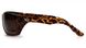Окуляри захисні Venture Gear Vallejo Tortoise (bronze) Аnti-Fog, коричневі в коричневій оправі 3ВАЛЕ-Ч50 фото 3
