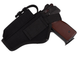 Кобура АПС Автоматический пистолет Стечкина поясная с чехлом под магазин черная SAG 16601 фото 3